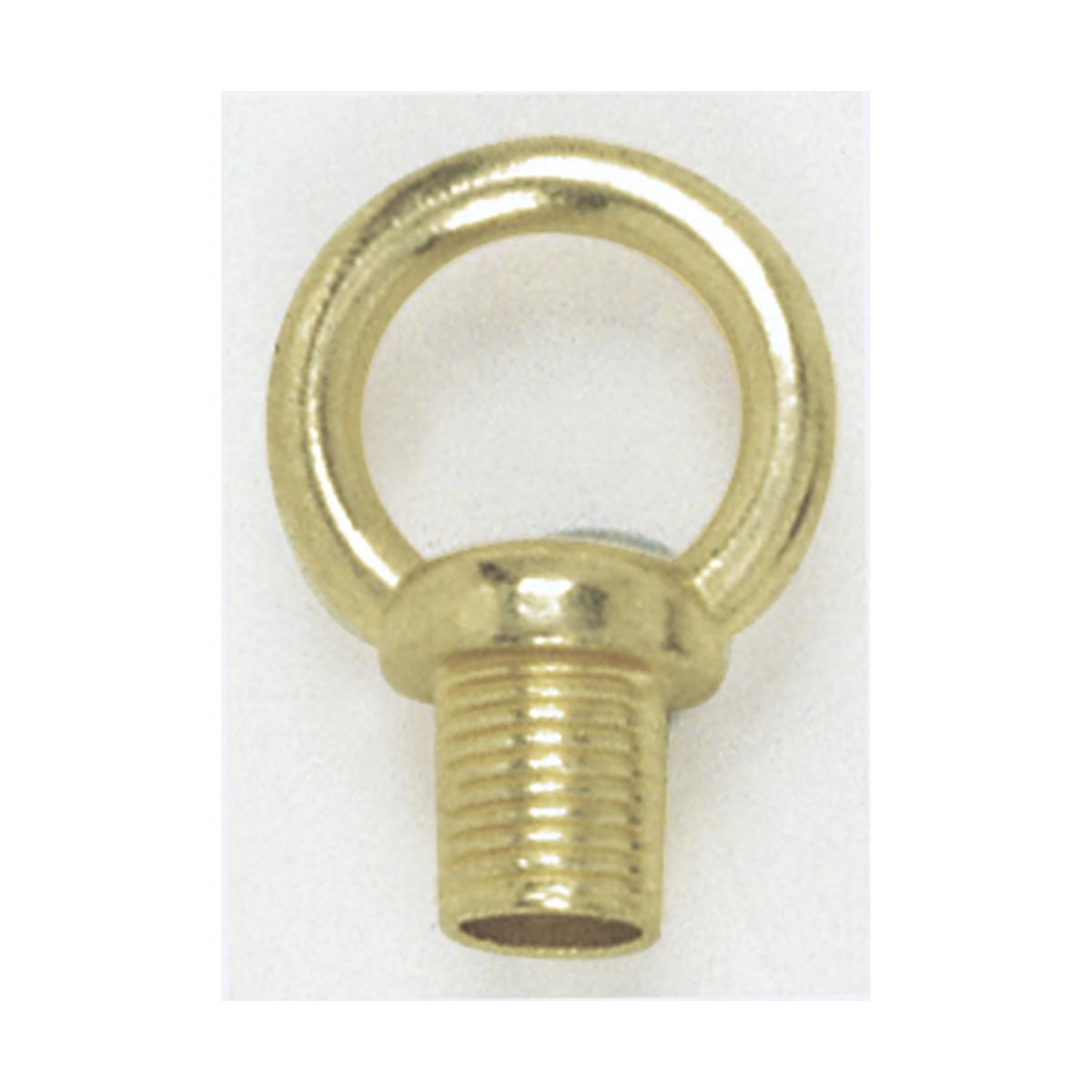 Satco 90-200 1" Male Loop 1/8 IP With Wireway 10lbs Max Brass Plated Finish