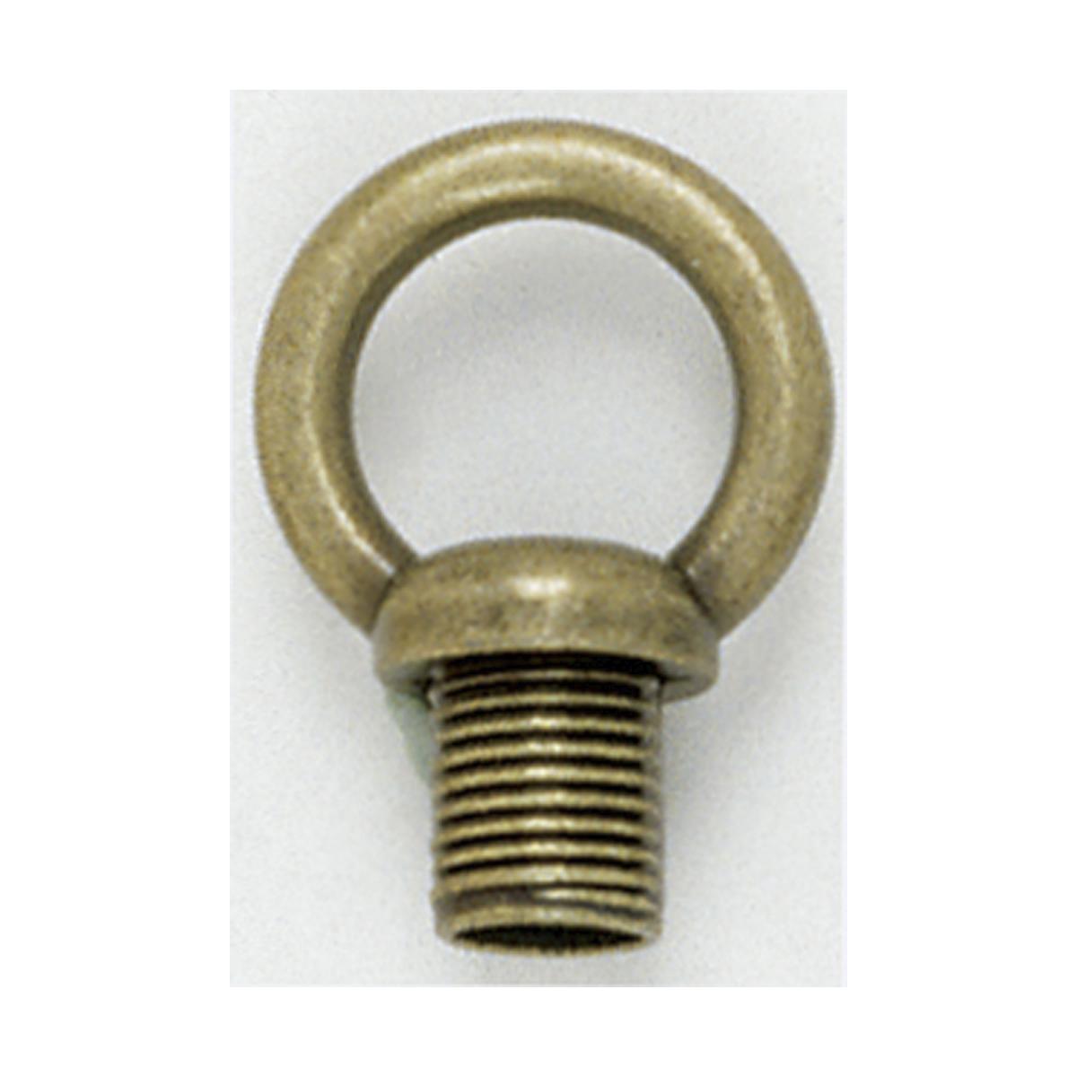 Satco 90-202 1" Male Loop 1/8 IP With Wireway 10lbs Max Antique Brass Finish