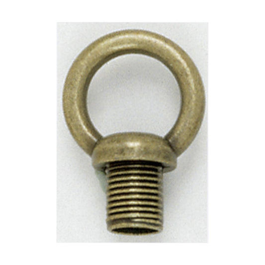 Satco 90-202 1" Male Loop 1/8 IP With Wireway 10lbs Max Antique Brass Finish
