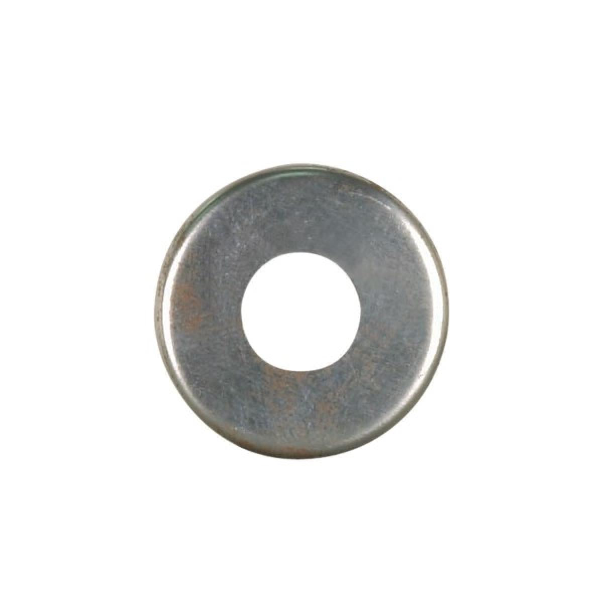 Satco 90-2050 Steel Check Ring Curled Edge 1/8 IP Slip Unfinished 1/2" Diameter