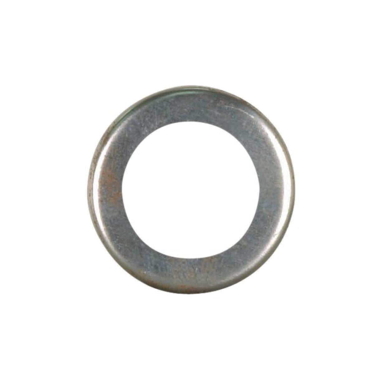 Satco 90-2060 Steel Check Ring Curled Edge 1/4 IP Slip Unfinished 1-1/4" Diameter