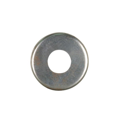 Satco 90-2063 Steel Check Ring Curled Edge 1/8 IP Slip Unfinished 1-1/2" Diameter