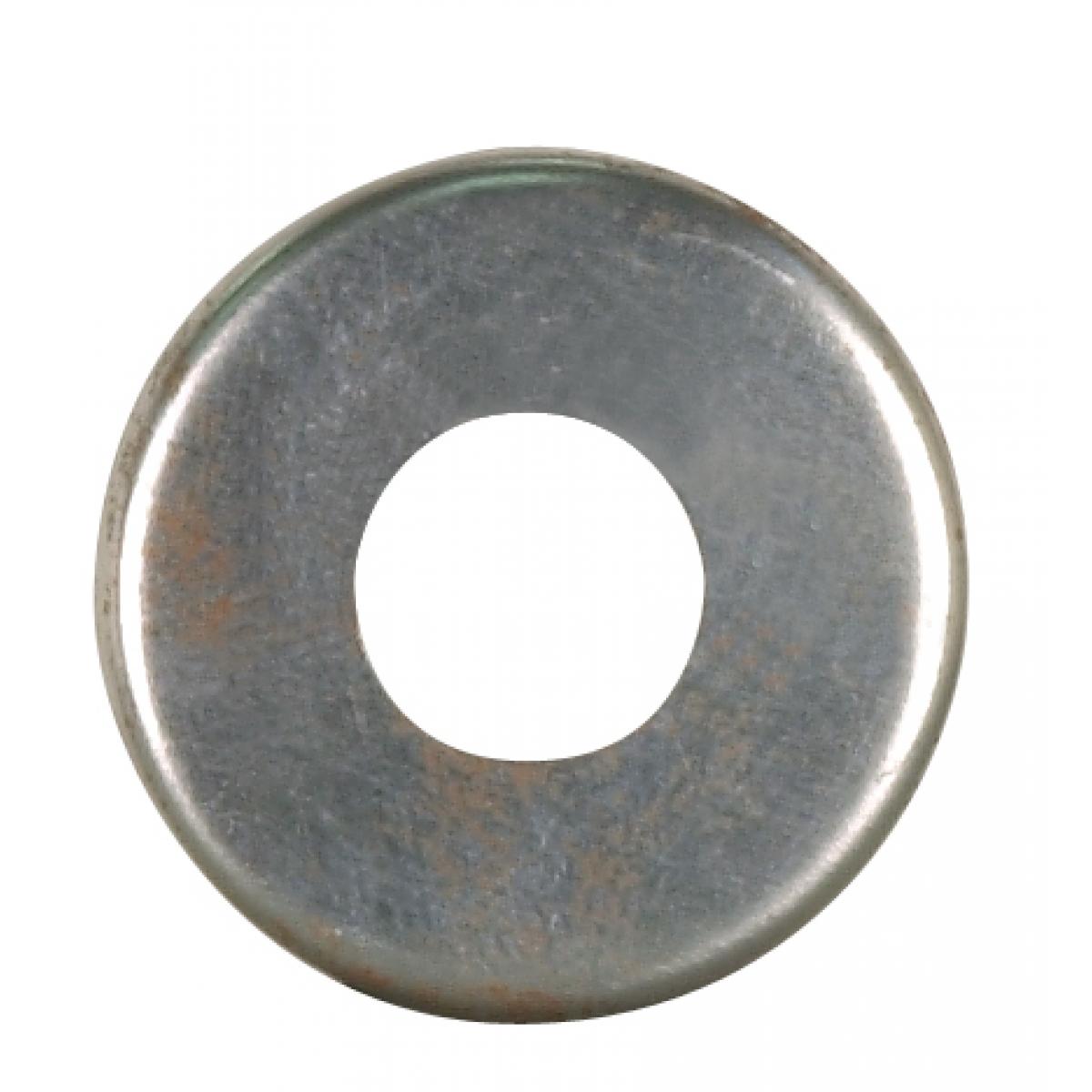 Satco 90-2077 Steel Check Ring Curled Edge 1/4 IP Slip Unfinished 2" Diameter