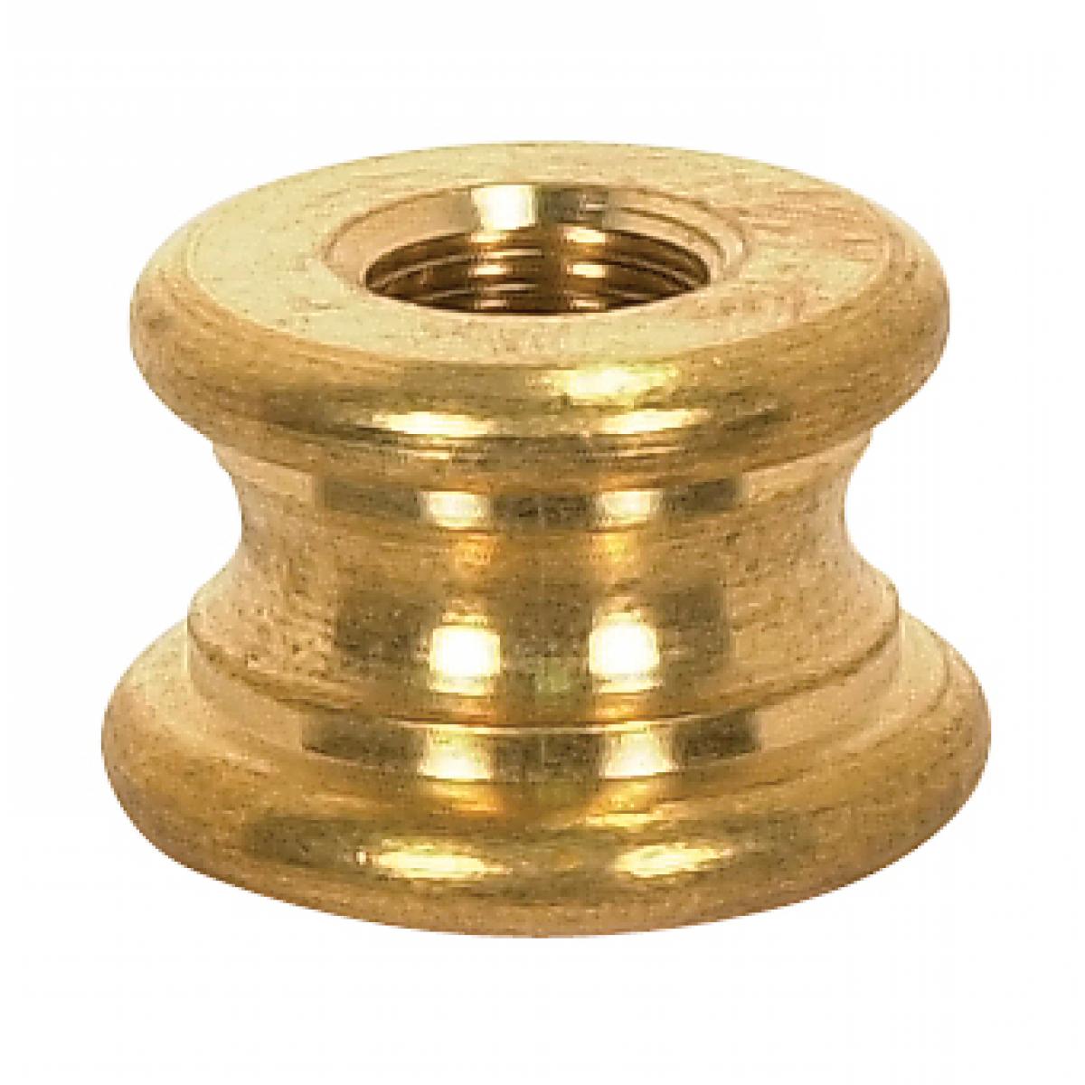Satco 90-2163 Solid Brass Neck And Spindle Unfinished 15/16" x 5/8" 1/8 IP Tapped