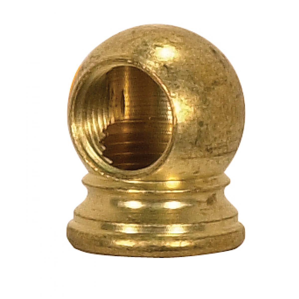 Satco 90-2172 Brass Ball Armback Unfinished 5/8" x 3/4" 1/8 IP x1/8 IP