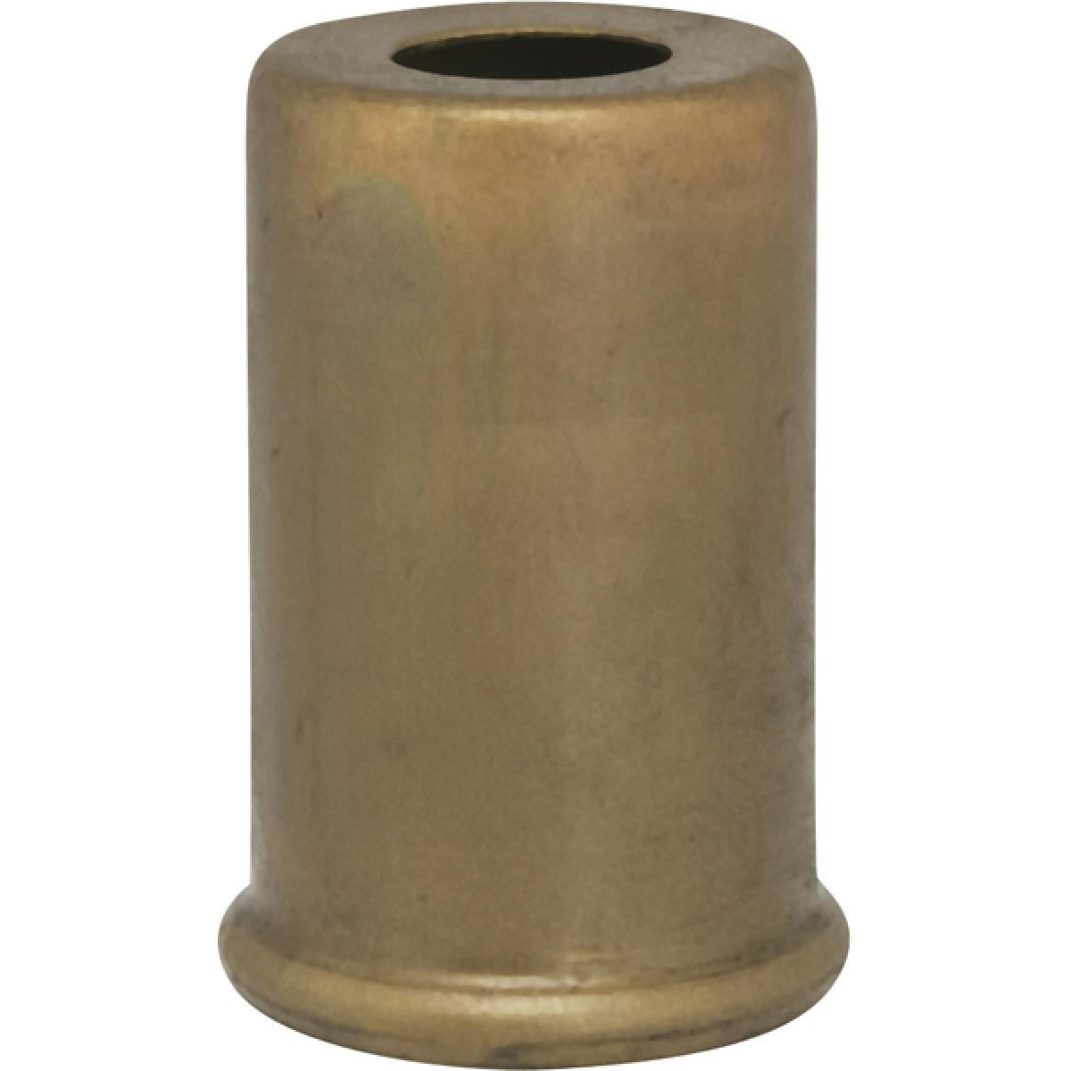 Satco 90-2224 Solid Brass Spacer 7/16" Hole 1-1/2" Height 7/8" Diameter 1" Base Diameter Unfinished