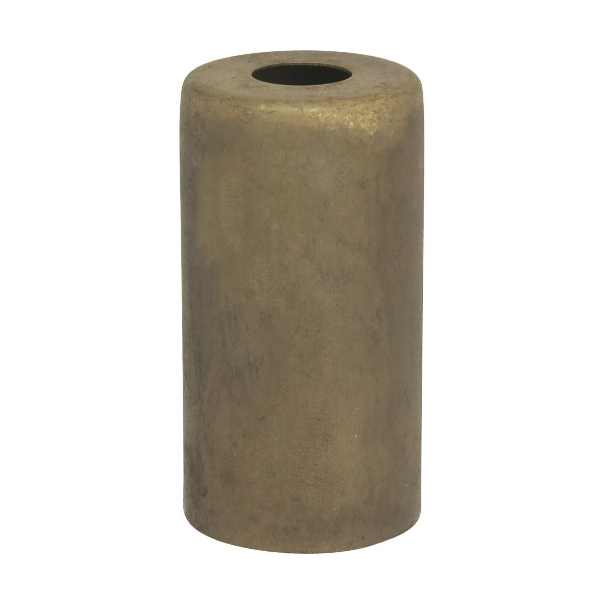 Satco 90-2226 Solid Brass Candle Cup 7/16" Hole 1-7/8" Height 1" Diameter Unfinished