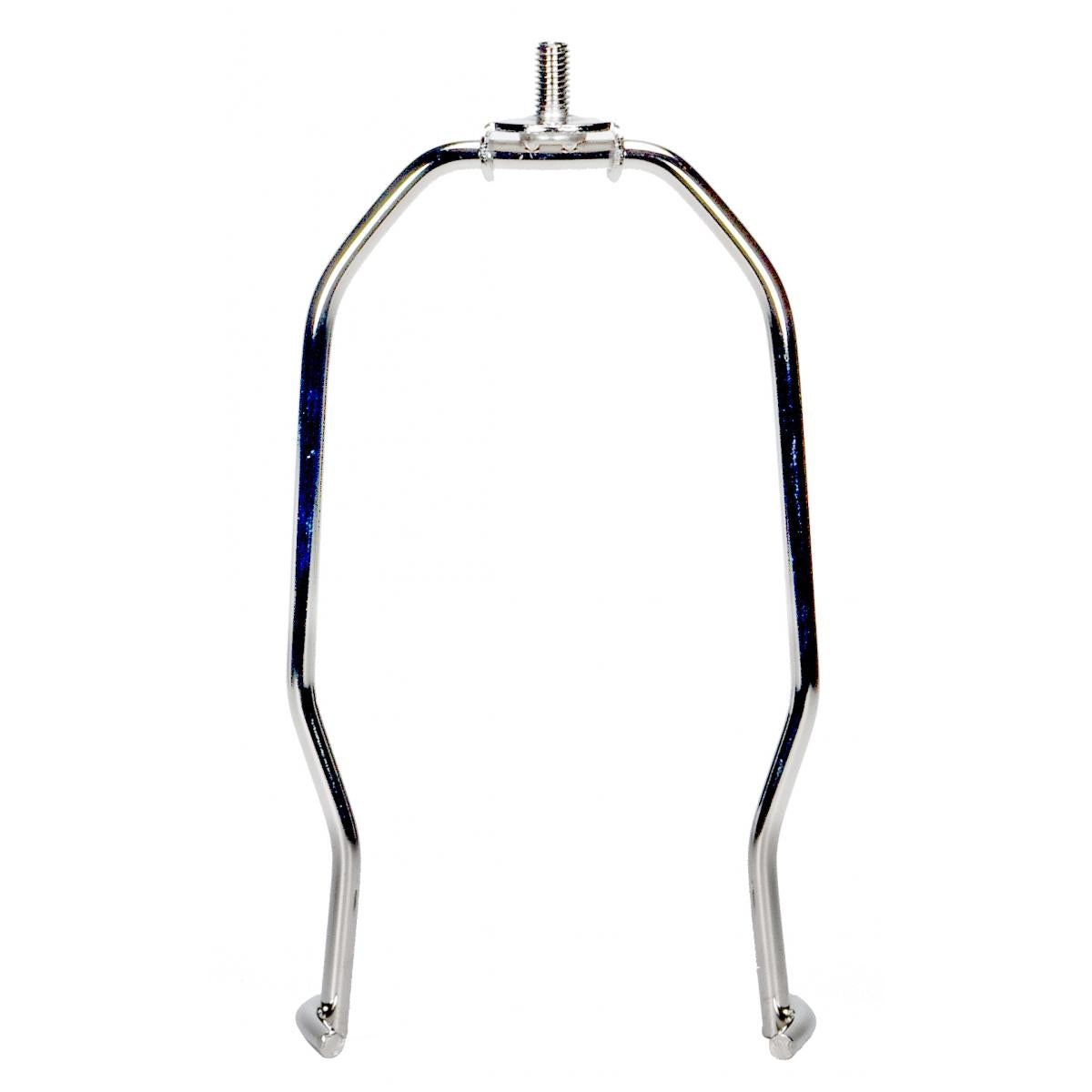 Satco 90-2247 Heavy Duty Harp Polished Nickel Finish 6" Height 1/4-27 Thread