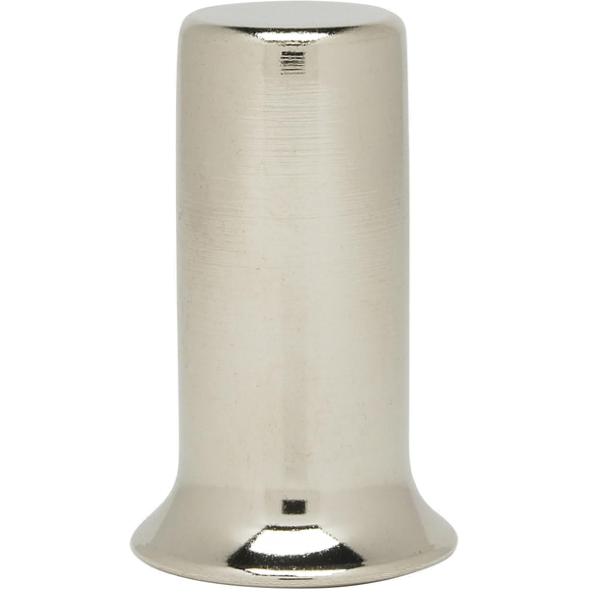 Satco 90-2455 Steel Finial 1/4-27 1-1/2" Diameter Nickel Plated