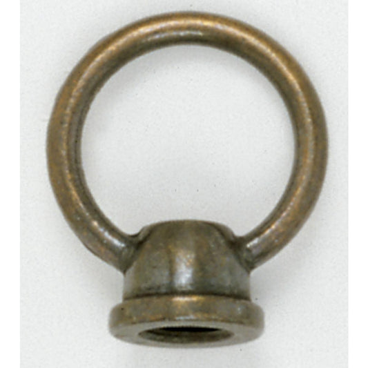 Satco 90-254 1-1/2" Female Loops 1/8 IP With Wireway 10lbs Max Antique Brass Finish