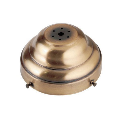 Satco 90-303 6" Fitter Antique Brass Finish