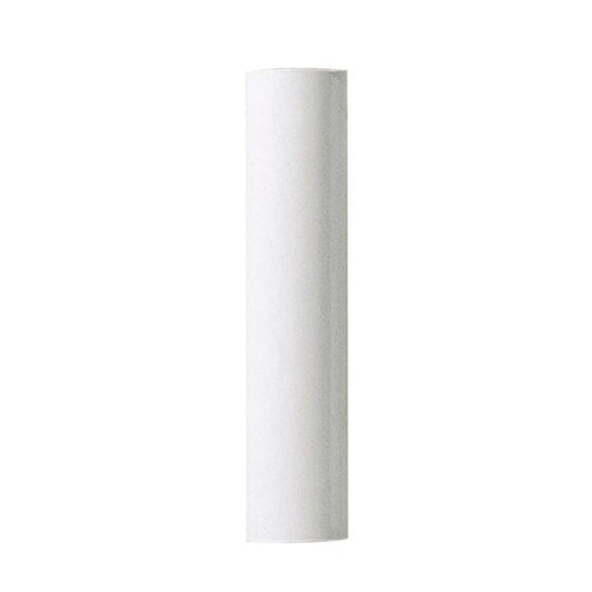 Satco 90-370 Plastic Drip Candle Cover White Plastic 13/16" Inside Diameter 7/8" Outside Diameter 4" Height