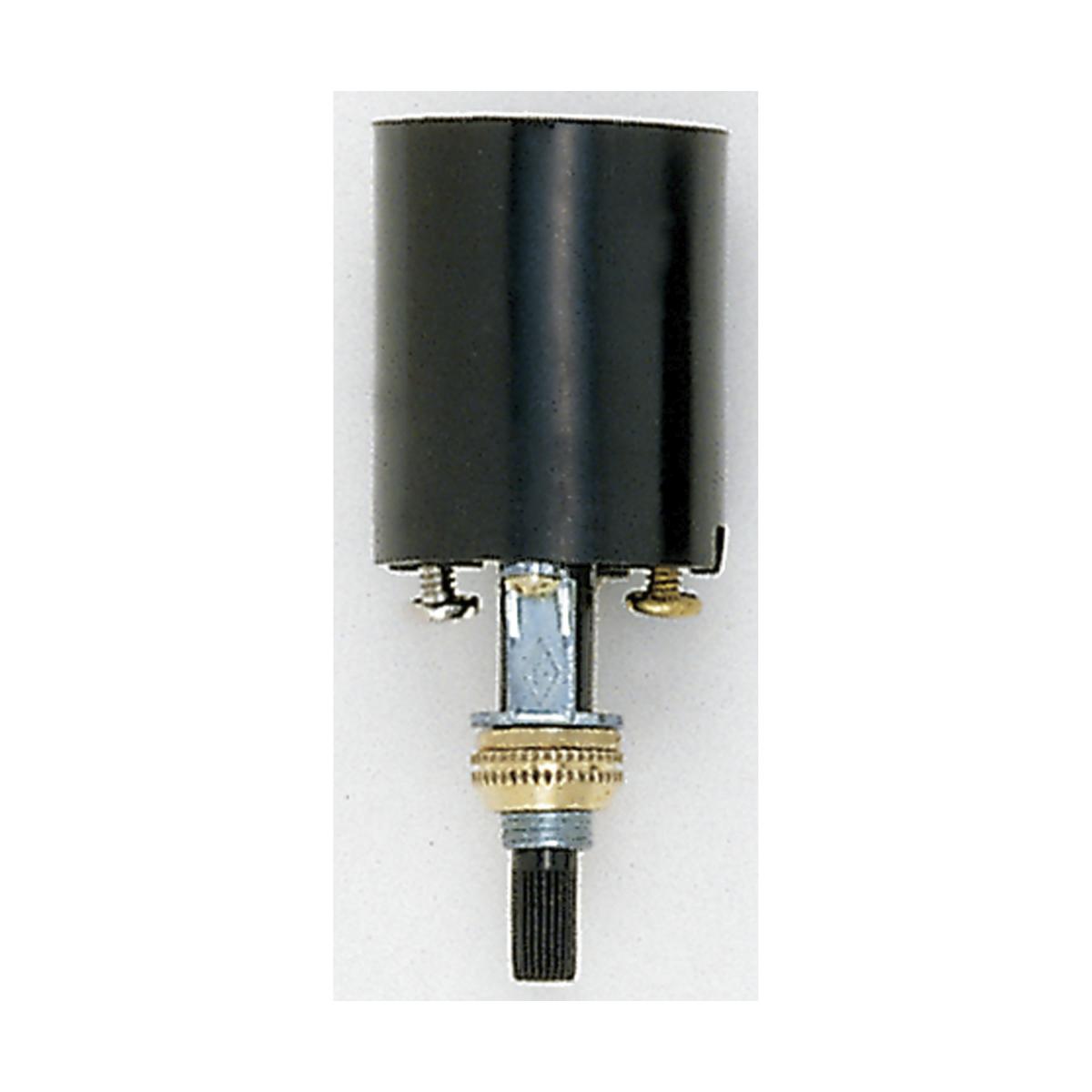 Satco 90-4300 Bottom Turn Knob Screw Terminals 1/8 IP 2-1/2" Height 1-1/4" Diameter 3/8" Bushing 660W 250V
