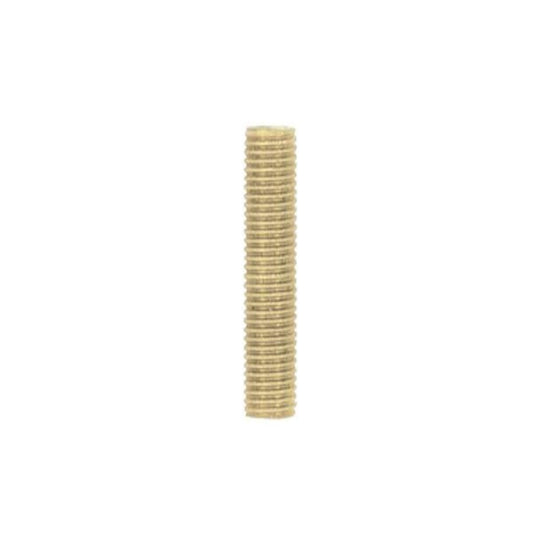 Satco 90-5064 1/8 IP Steel Yellow Zinc Plated 8" Length 3/8" Wide
