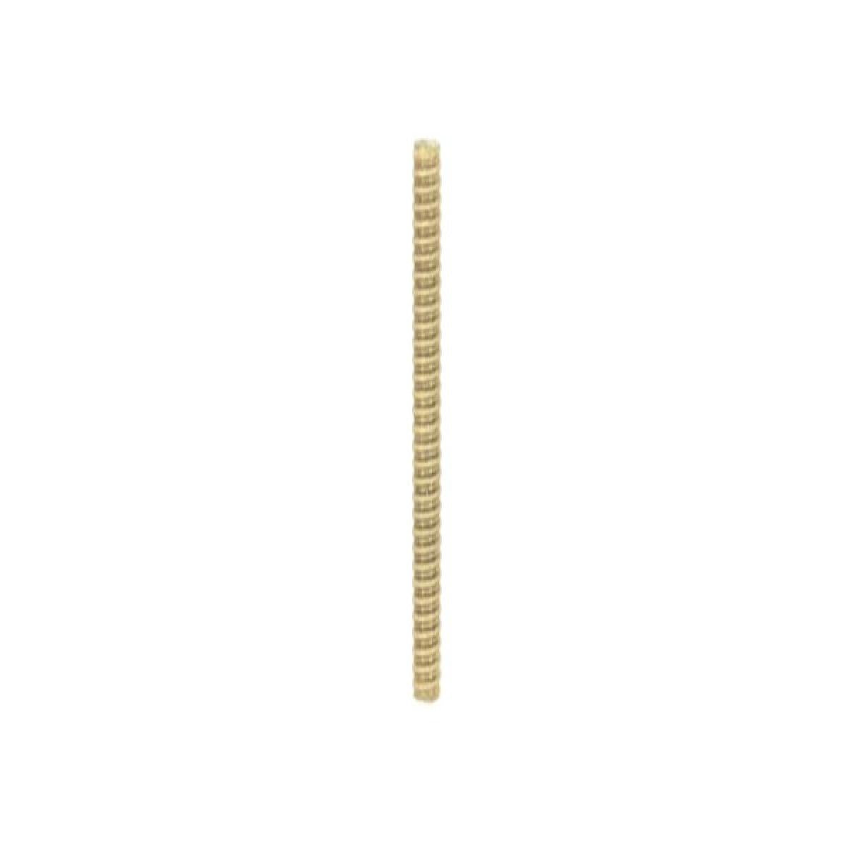 Satco 90-5176 1/8 IP Steel Yellow Zinc Plated 22" Length 3/8" Wide