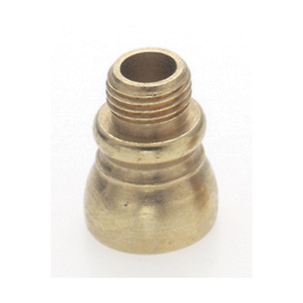 Satco 90-643 Brass Beaded Nozzles Brass Burnished And Lacquered 1/4 F x 1/8 M