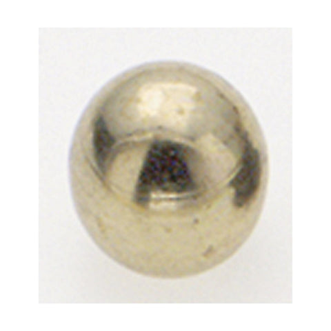 Satco 90-666 Brass Ball 8/32 3/8" Diameter Burnished And Lacquered