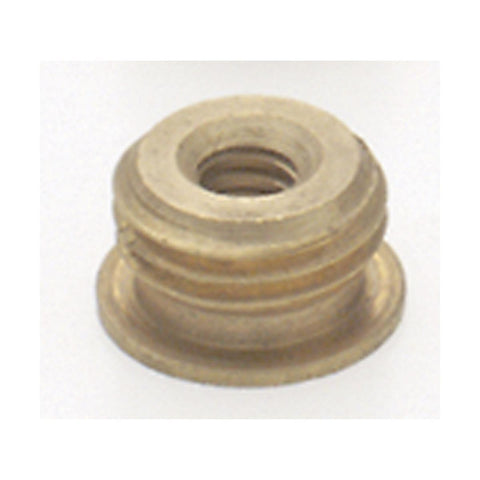 Satco 90-761 Brass Reducing Bushing Unfinished 1/8 M x 8/32 F With Shoulder