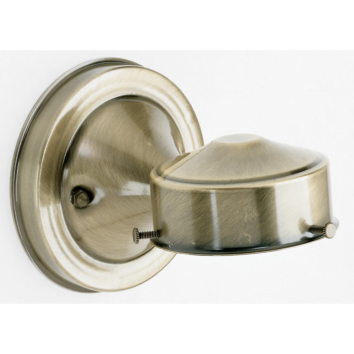 Satco 90-776 3-1/4" Wired Wall Bracket Antique Brass Finish Includes Hardware 60W Max
