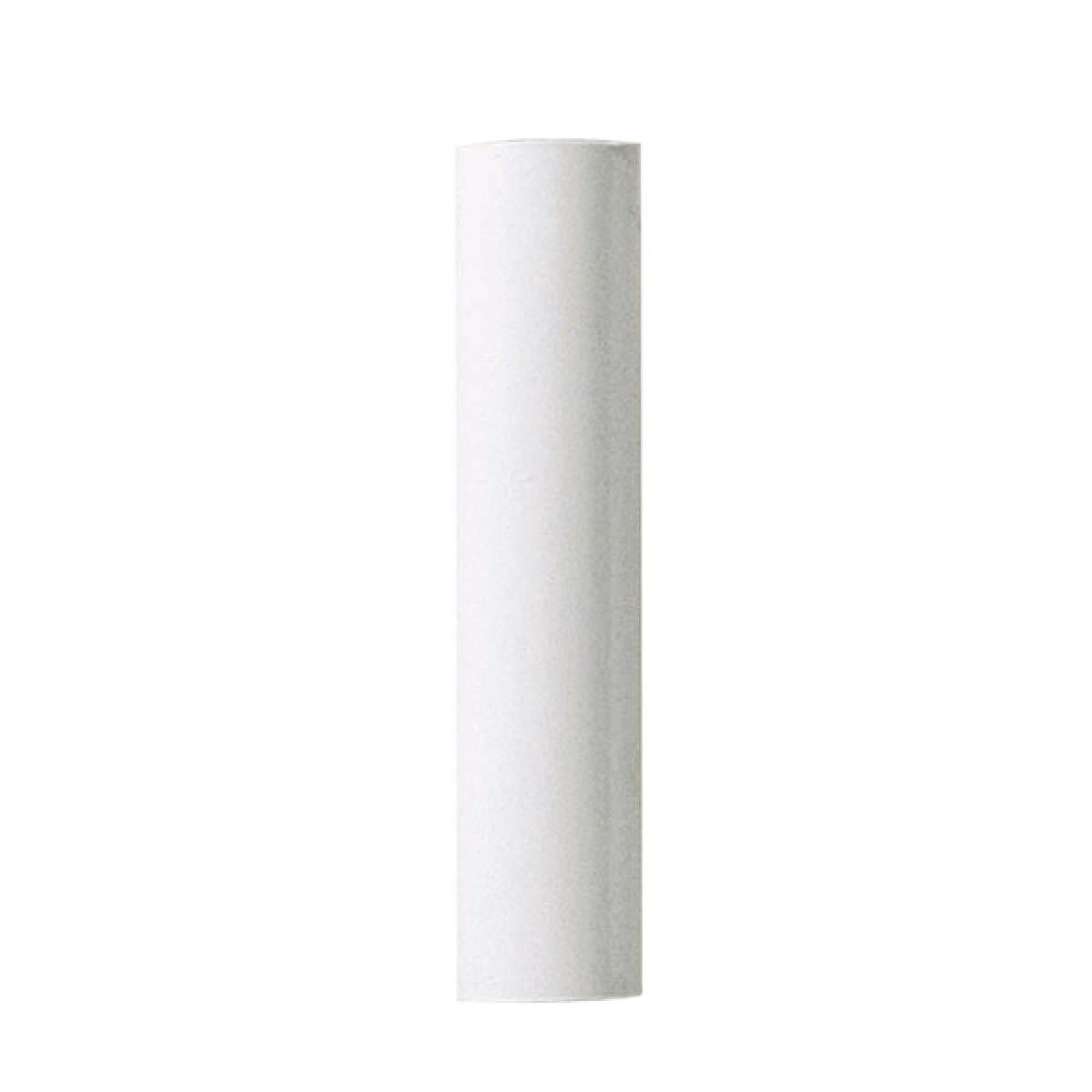 Satco 90-913 Plastic Candle Cover White Plastic 1-3/16" Inside Diameter 1-1/4" Outside Diameter 2-1/8" Height