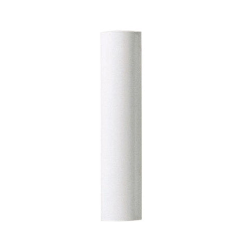 Satco 90-914 Plastic Candle Cover White Plastic 1-3/16" Inside Diameter 1-1/4" Outside Diameter 3" Height