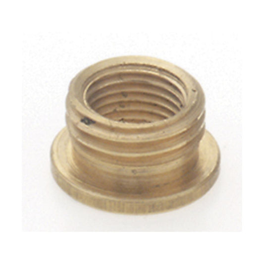 Satco 90-963 Brass Reducing Bushing Unfinished 1/4 M x 1/8 F With Shoulder