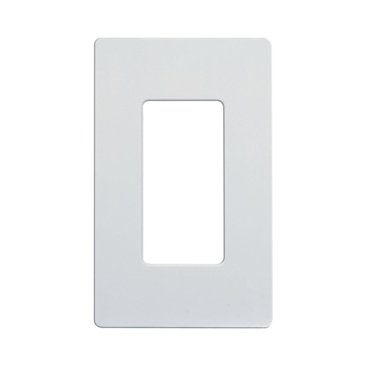 Satco 96-123 Wallplate For Dimmers And Sensors 1-Gang Almond Finish Lutron