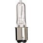 Satco S1979 Satco 35Q/CL/DC 35 Watt 120 Volt T4 Double Contact Bayonet Base Clear Quartz JD Light Bulb