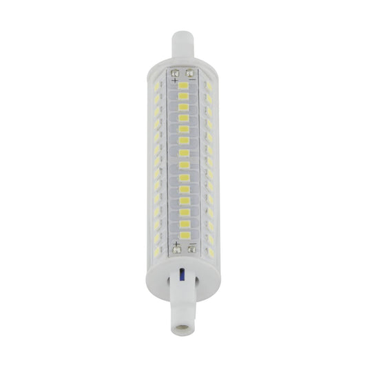 Satco S11222 10 Watt LED Bulb J-Type T3 118mm 120 Volt R7S Base 3000K Double Ended 200 Degree Beam Angle
