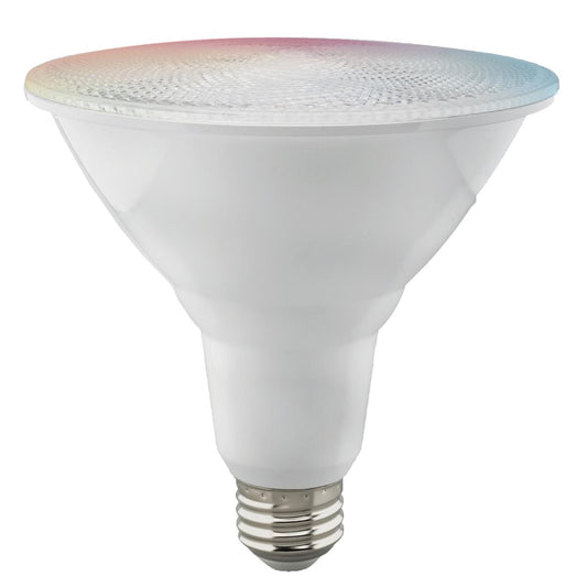 Satco S11277 15 Watt; PAR38 LED; RGB & Tunable White; Starfish IOT; 120 Volt; 1200 Lumens; T20; 90 CRI