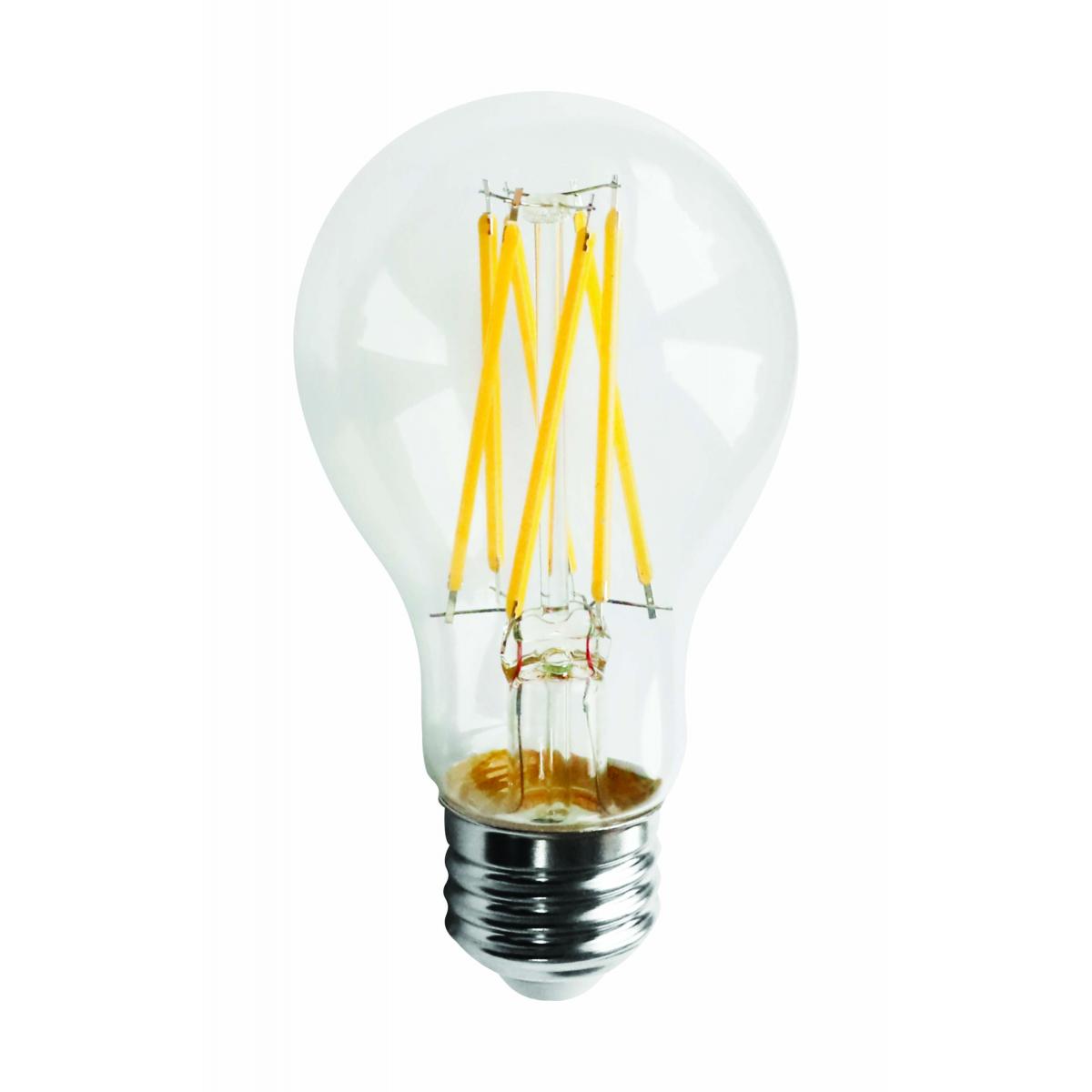 Replacement for Satco S11358 11 Watt A19 LED Clear 3000K Medium base 120 Volt - NOW S12423