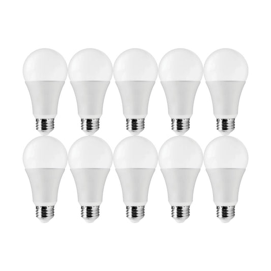 Satco S11418 14 Watt A19 LED 3000K 100 Watt Replacement Medium base 220 deg. Beam Angle 10-Pack