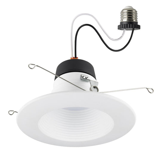 Satco S11846 5-6 inch; CCT Selectable; Integrated LED Recessed Downlight with Night Light Feature