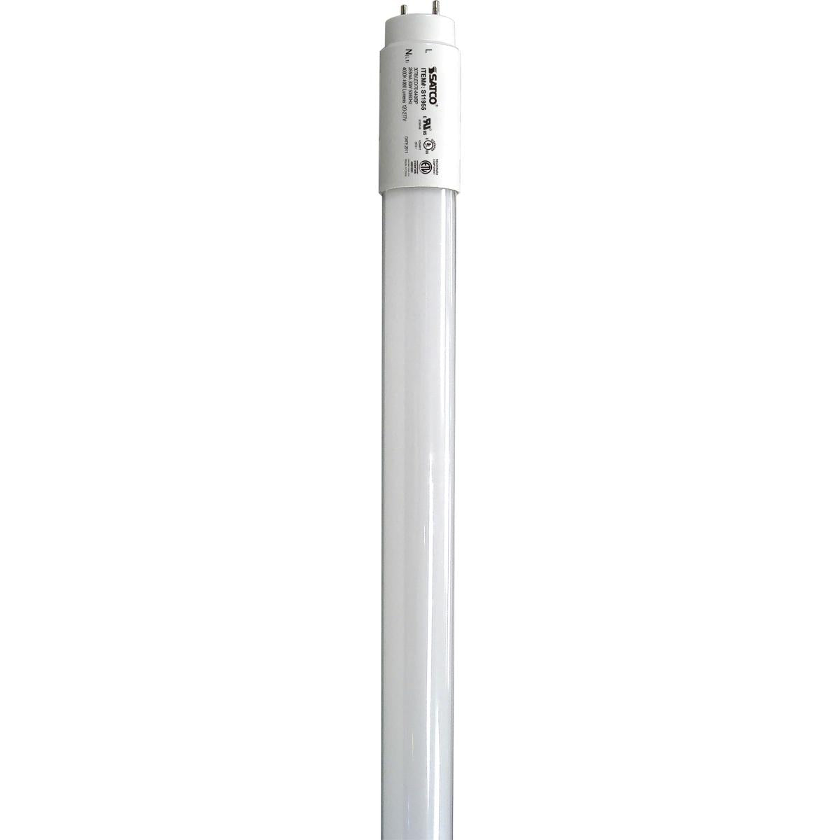 Satco S11955 30 Watt T8 LED Type B Ballast Bypass G13 Bi-Pin Base 80 CRI 4000K Single Ended