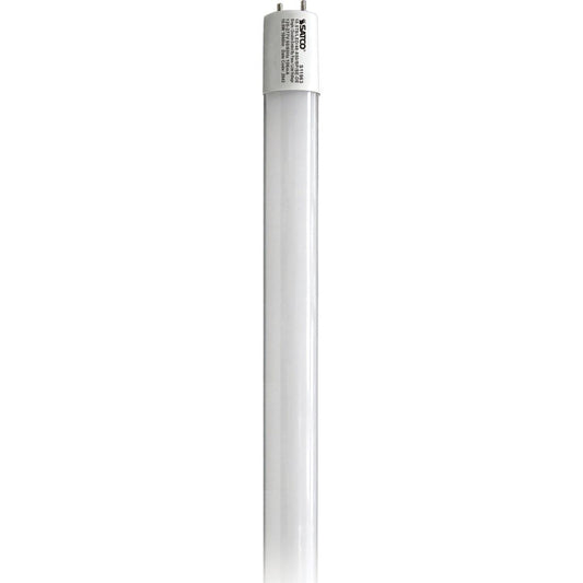 Satco S11963 10.5 Watt T8 LED 4Ft 5000K Medium Bi Pin base Type B Ballast Bypass Single or Double Ended Wiring