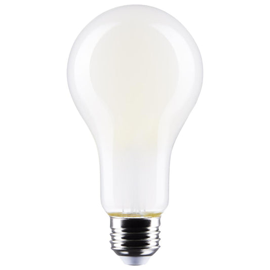 Satco S12449 18.5 Watt A21 LED Frost Finish Medium base 5000K 120 Volt