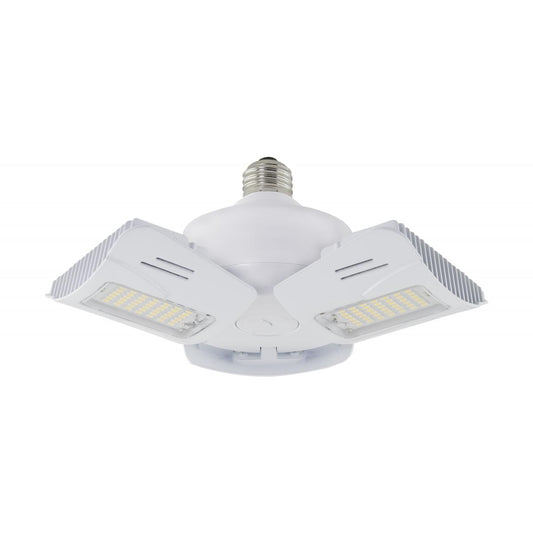 Satco S13118 60 Watt LED Utility Light 4000K Medium base Adjustable Beam Angle 100-277 Volt