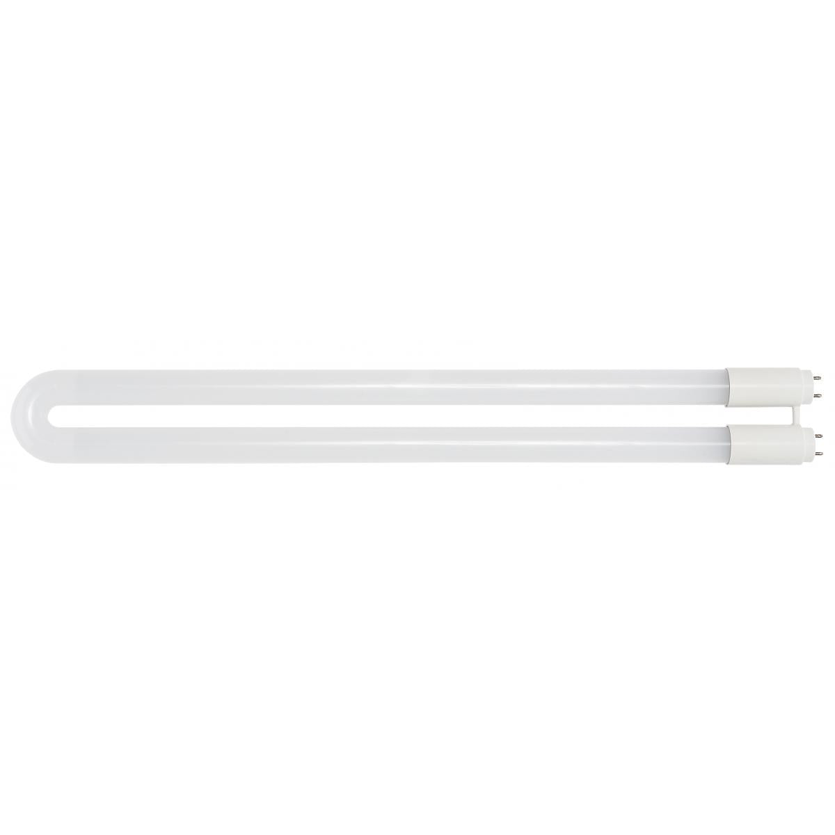 Satco S18453 13 Watt T8 U-Bend LED 50000 Hours Medium bi-pin base 2000 Lumens 5000K Type A/B Double Ended