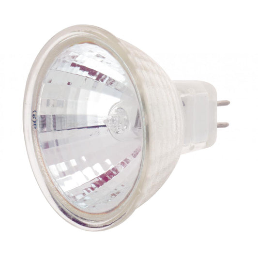 Satco S1995 20 Watt Halogen MR16 ESX/C 2000 Average rated hours Miniature 2 Pin Round base 24 Volt