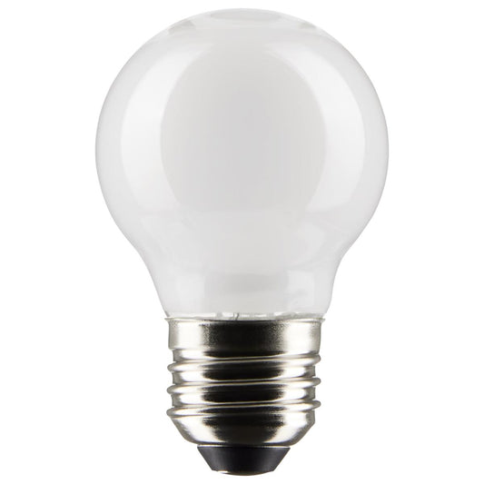 Satco S21219 4.5 Watt G16.5 LED; White; Medium base; 90 CRI; 4000K; 120 Volt