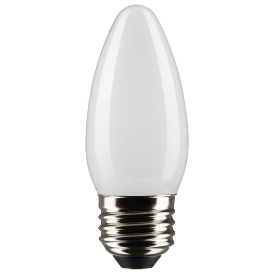 Satco S21289 4 Watt B11 LED; Frost; Medium base; 90 CRI; 4000K; 120 Volt