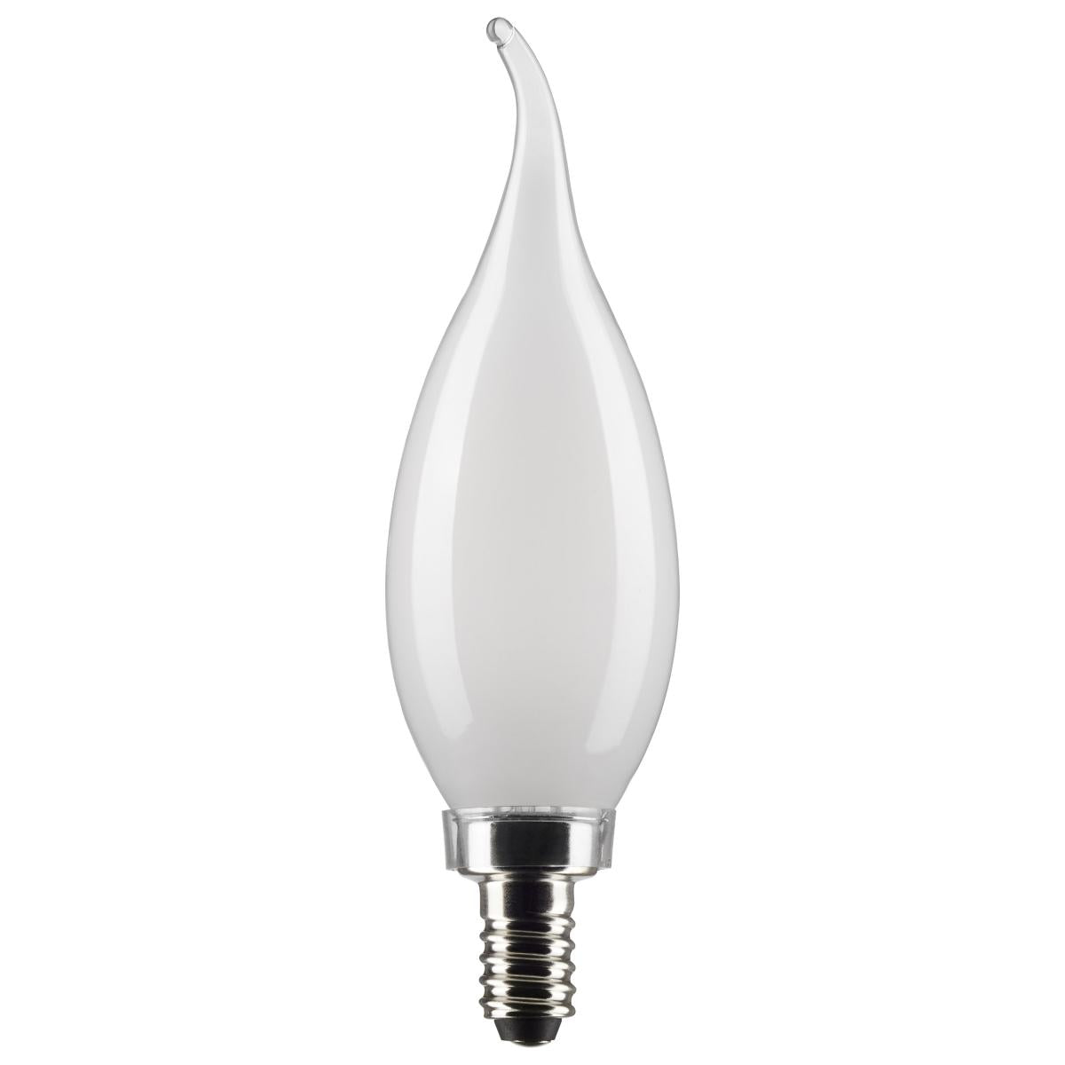 Satco S21300 4 Watt CA11 LED; Frost; Candelabra base; 90 CRI; 2700K; 120 Volt
