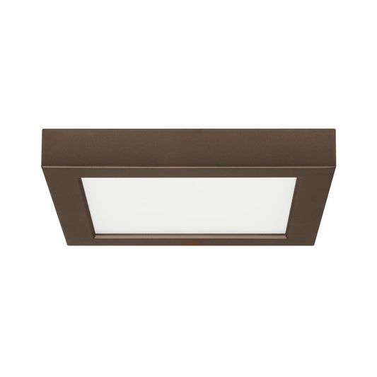 Replacement for Satco S21510 13.5 watt 7" Flush Mount LED Fixture 3000K Square Shape Bronze Finish 120 volts - NOW 62/1716