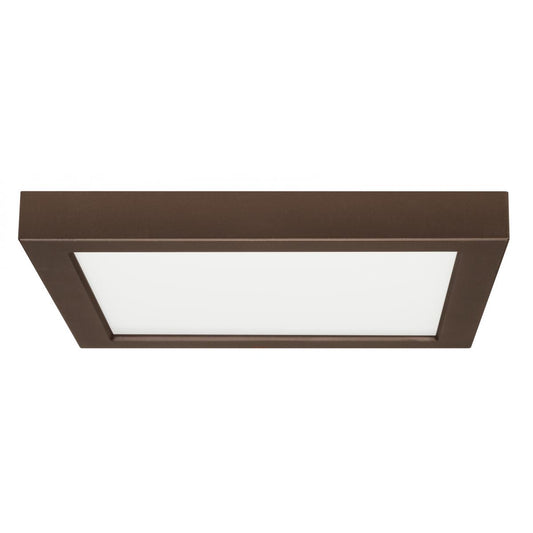 Replacement for Satco S21516 18.5 watt 9" Flush Mount LED Fixture 3000K Square Shape Bronze Finish 120 volts - NOW 62/1726