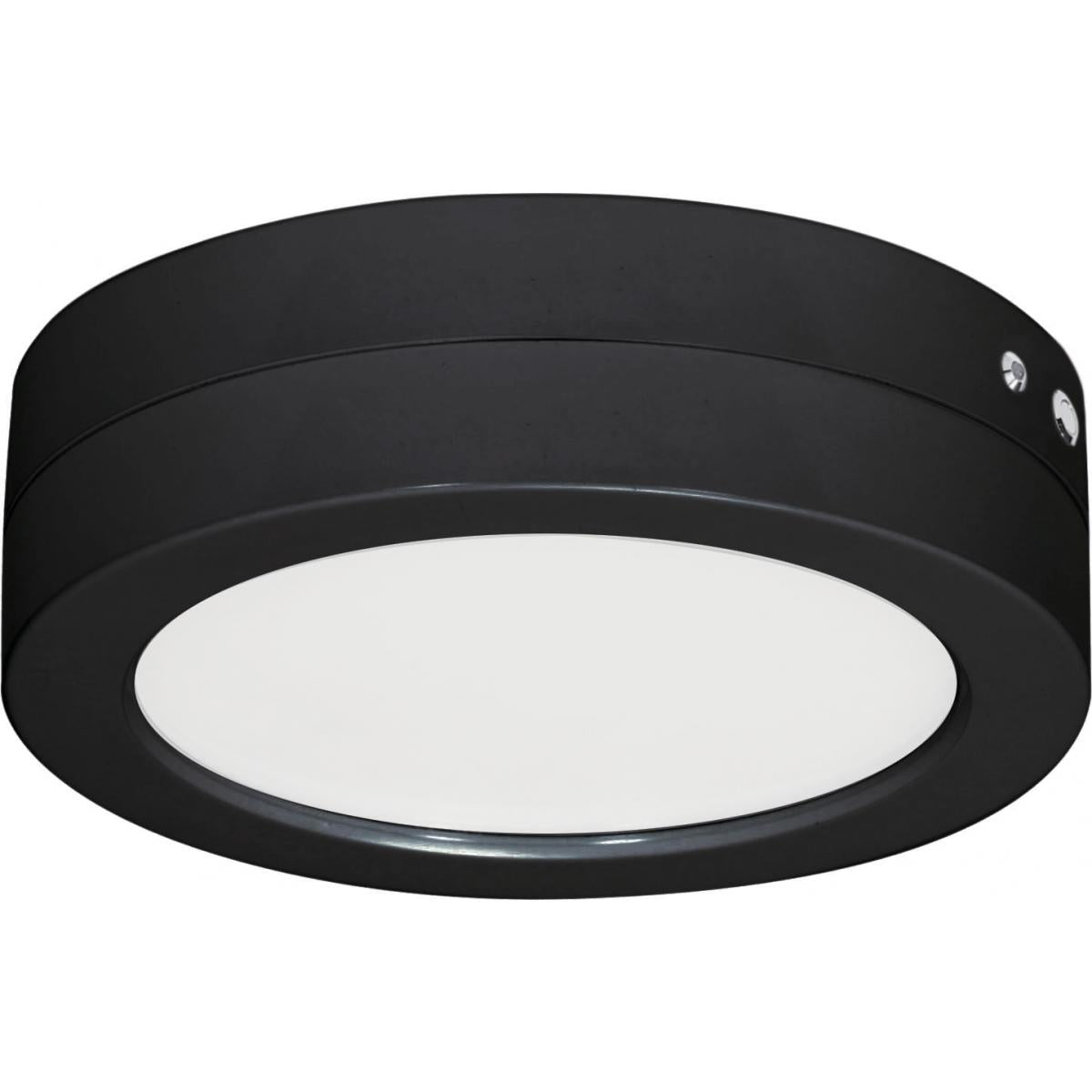Satco S21533 Battery Backup Module For Flush Mount LED Fixture 7 in. Round Black Finish