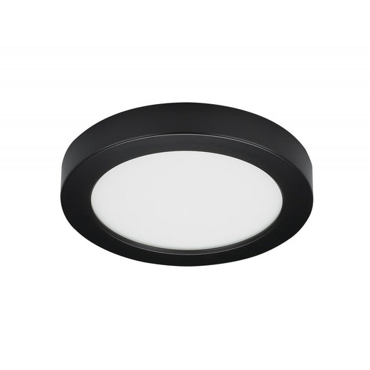 Satco S21534 Battery Backup Module Housing Only For Flush Mount LED Fixture 7 in. Round Black Finish