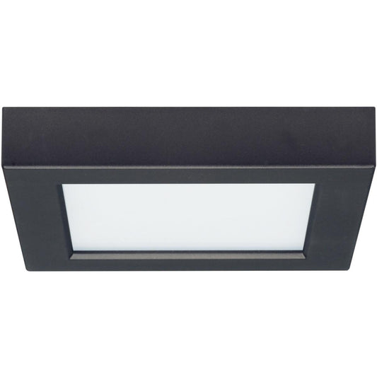 Replacement for Satco S21537 10.5W 5.5 in. Flush Mount LED Fixture 3000K Square Shape Black Finish 120V - NOW 62/1705
