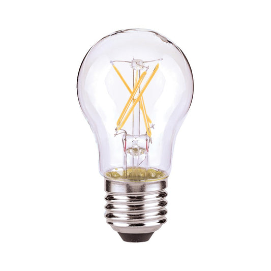 Replacement for Satco S21711 5 Watt A15 LED Clear 2700K Medium base 120 Volt Carded 2-Card - NOW S21873