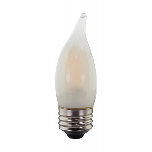 Replacement for Satco S21731 4.5 Watt CA10 LED Frost Medium base 2700K 120 Volt 2-Card - NOW S21851