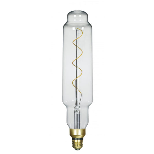 Satco S22430 4 Watt T24 LED vintage style Clear 25000 Average rated hours Medium Base 120 Volt